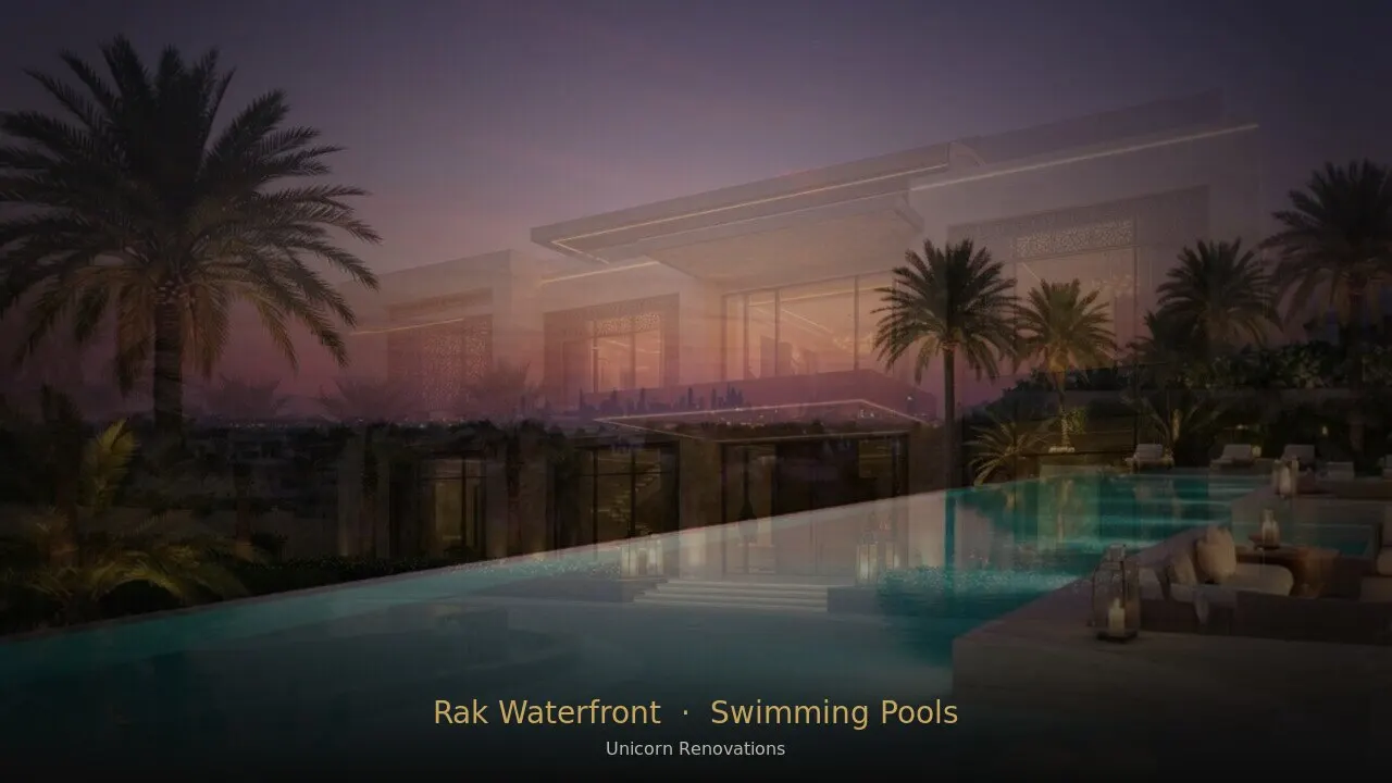 Swimming Pool Construction & Renovation in RAK Waterfront