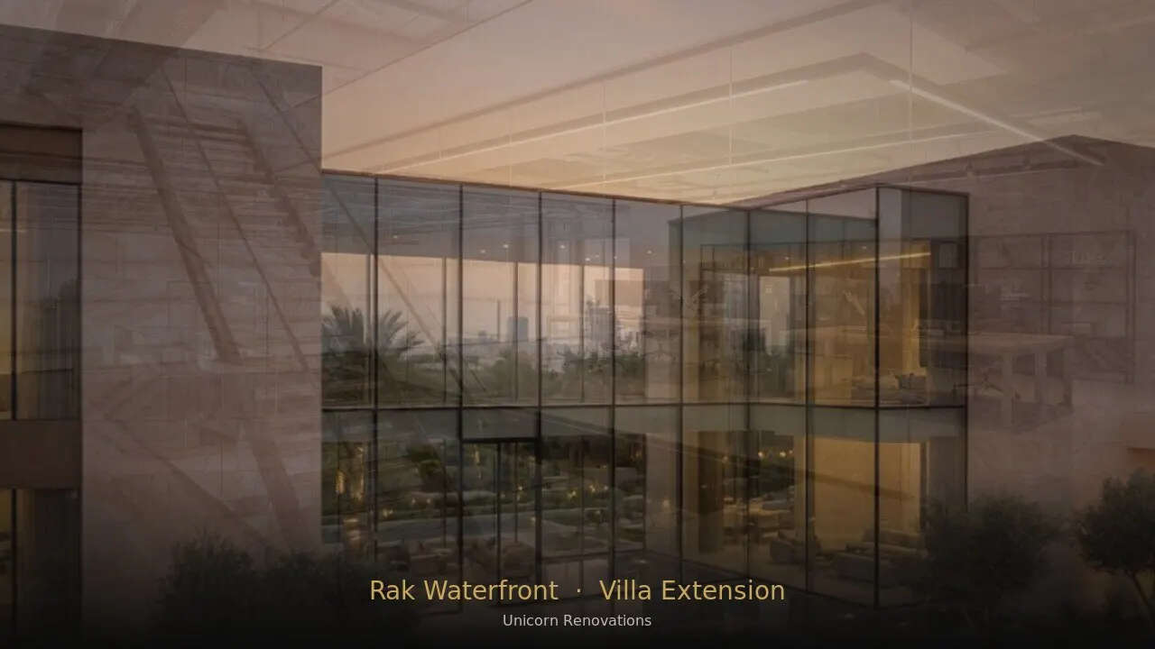 Villa Extension in RAK Waterfront
