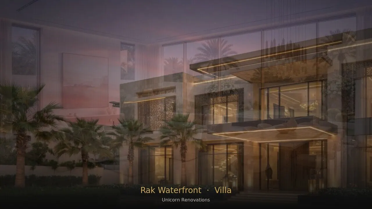 Villa Renovation in RAK Waterfront