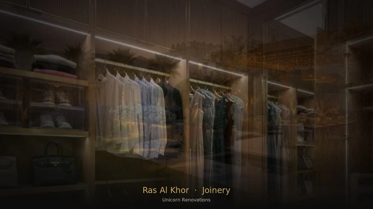 Joinery & Cabinetry in Ras Al Khor