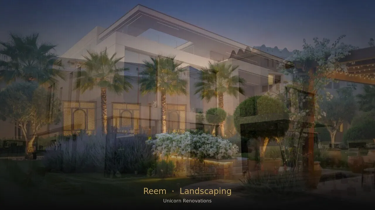 Landscaping in Reem