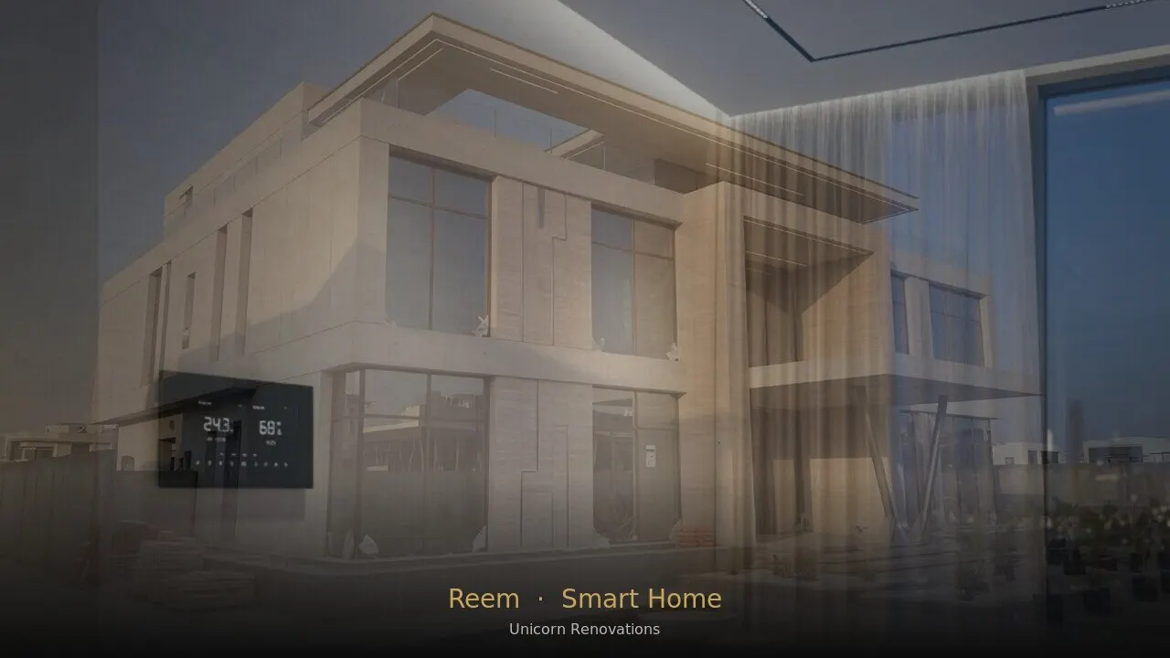 Smart Home in Reem — Unicorn Renovations