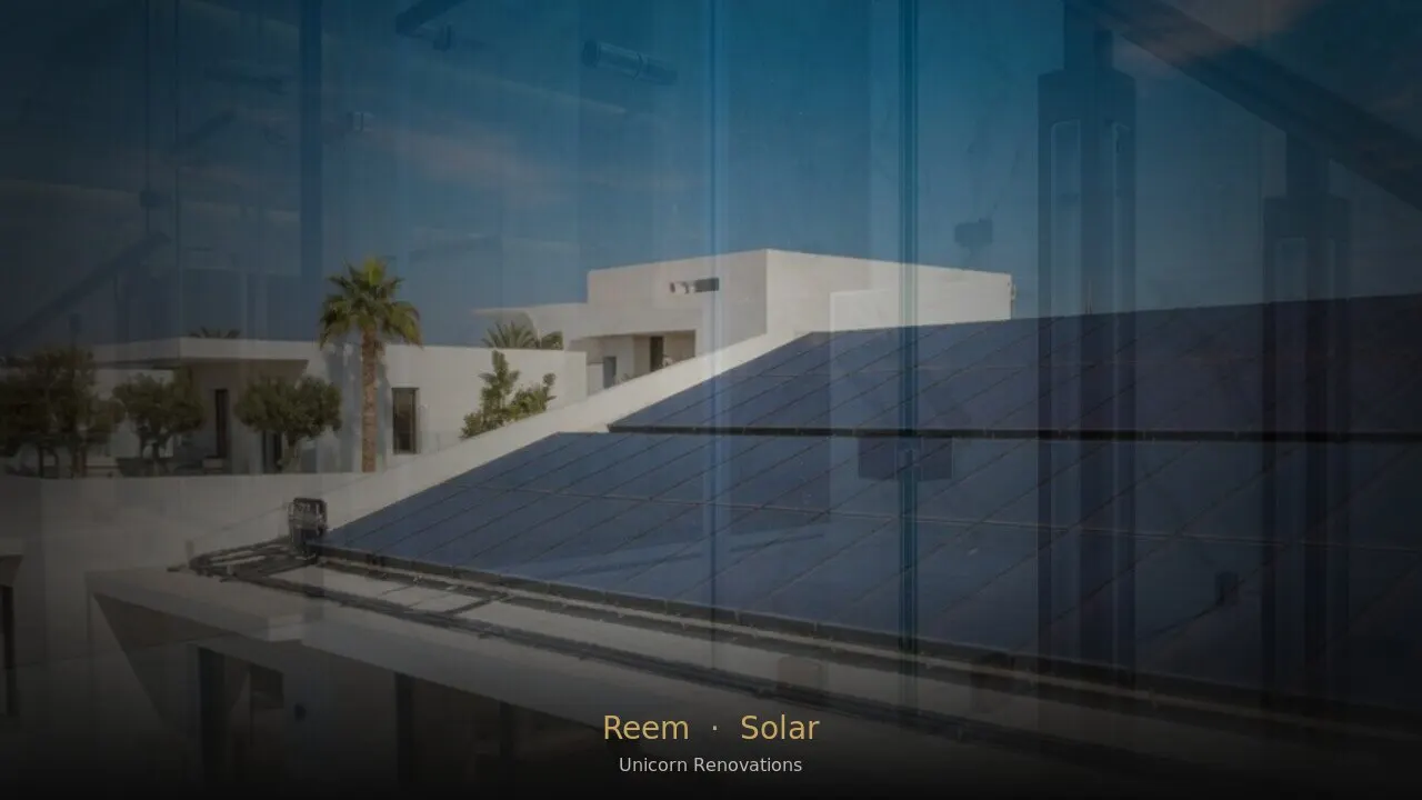 Solar Solutions in Reem