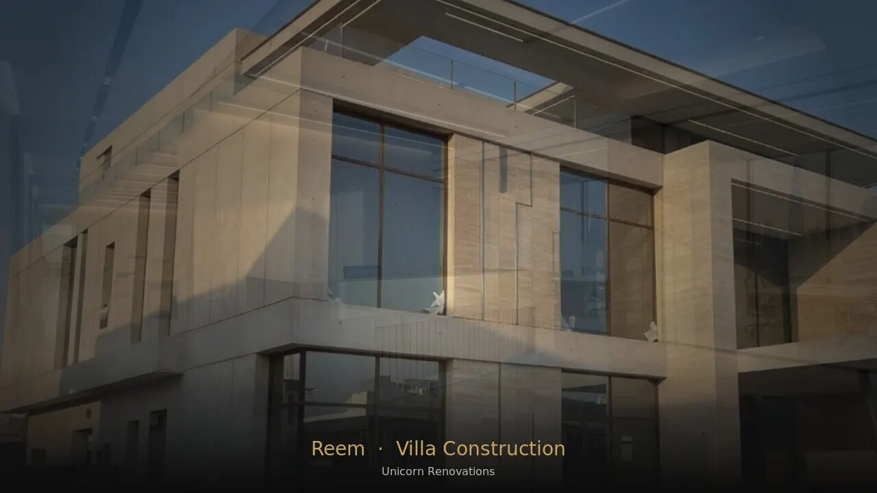 Villa Construction in Reem