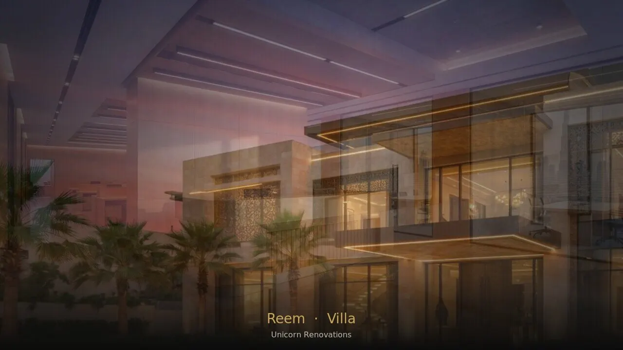 Villa Renovation in Reem
