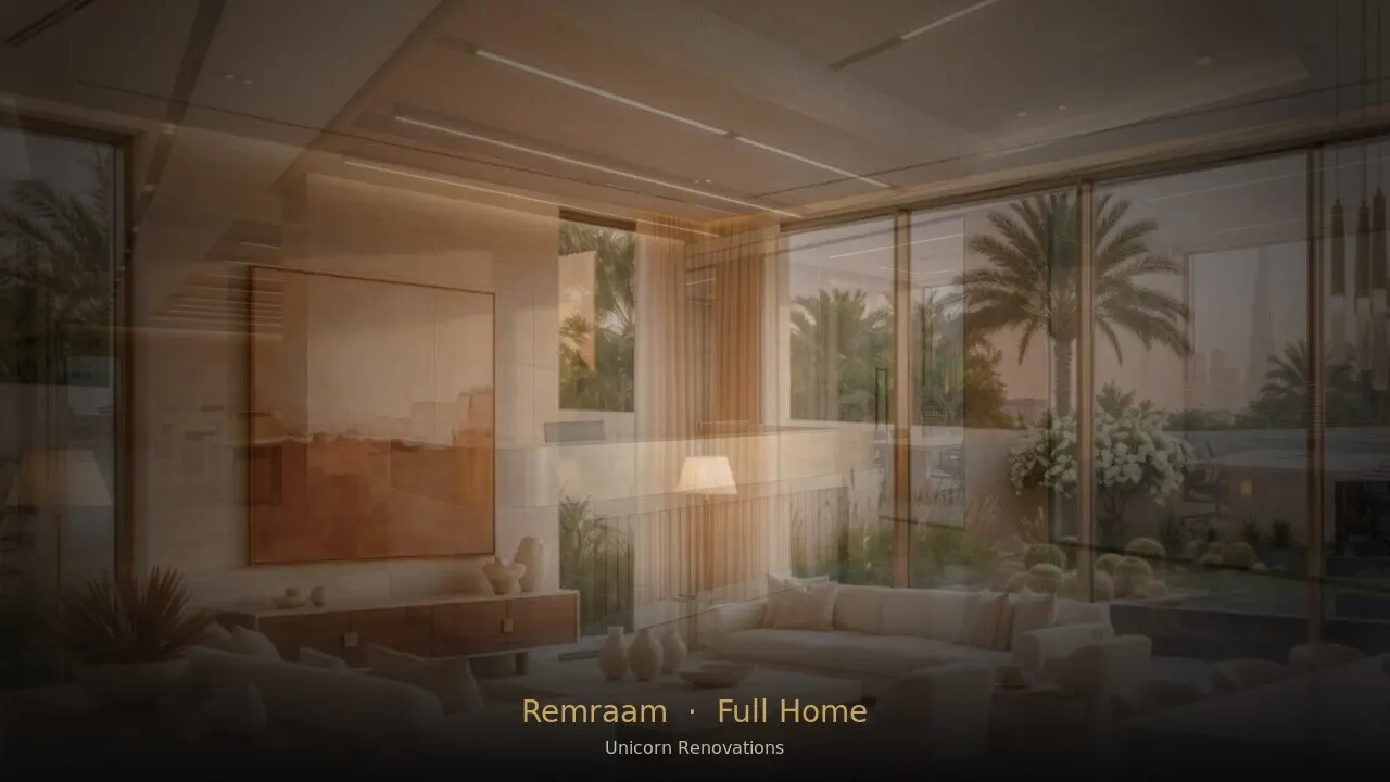 Full Home Renovation in Remraam