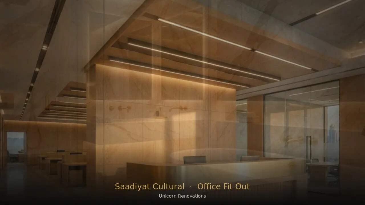 Office Fit-Out in Saadiyat Cultural District