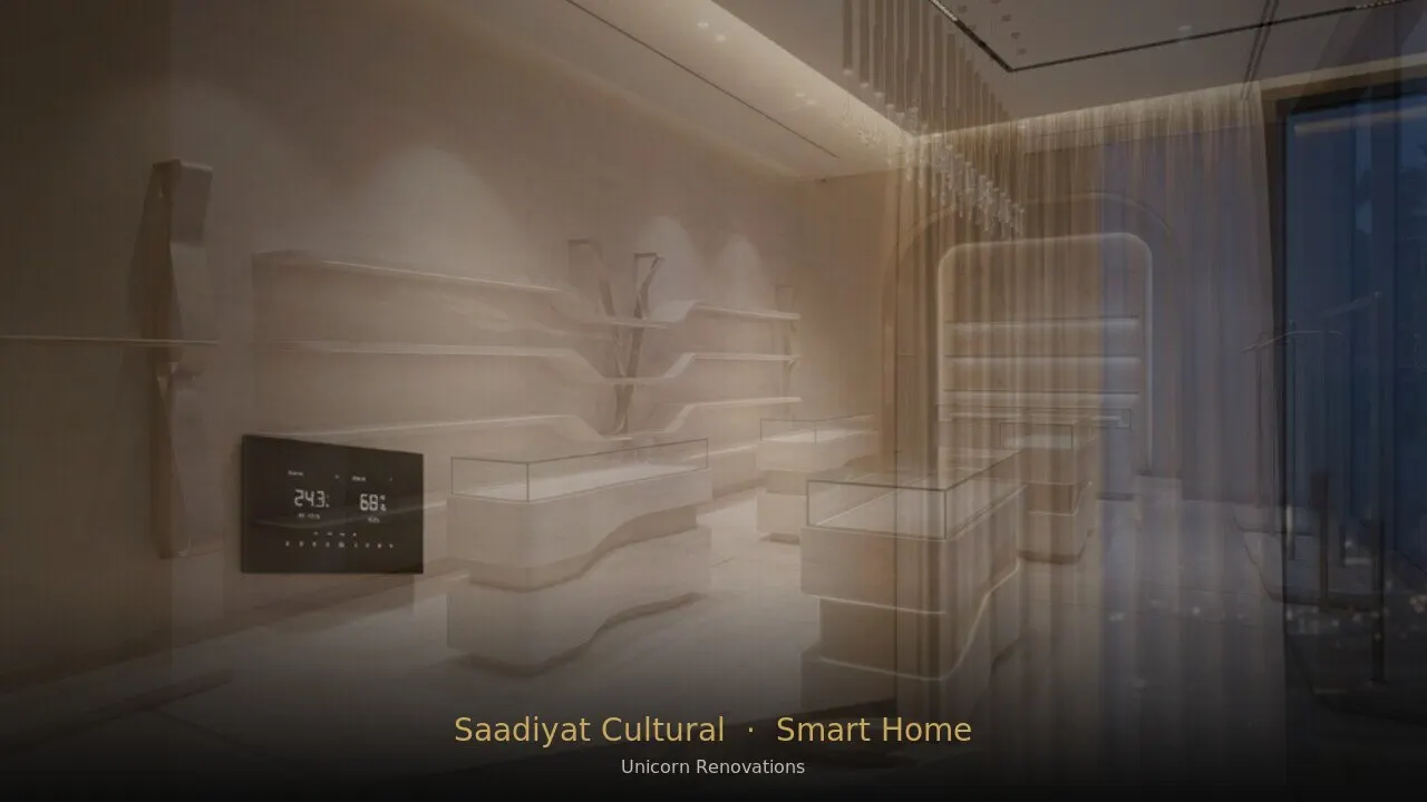 Smart Home in Saadiyat Cultural District