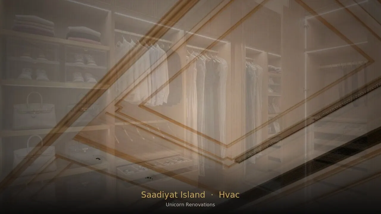 HVAC Installation in Saadiyat Island