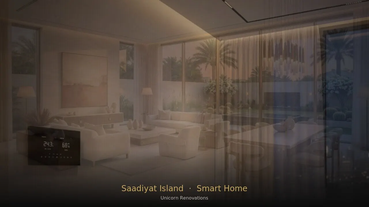 Smart Home in Saadiyat Island