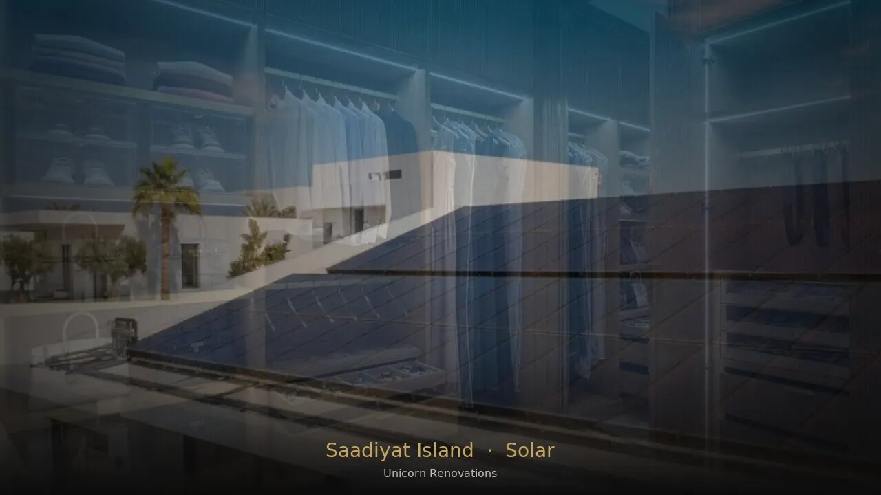 Solar Solutions in Saadiyat Island