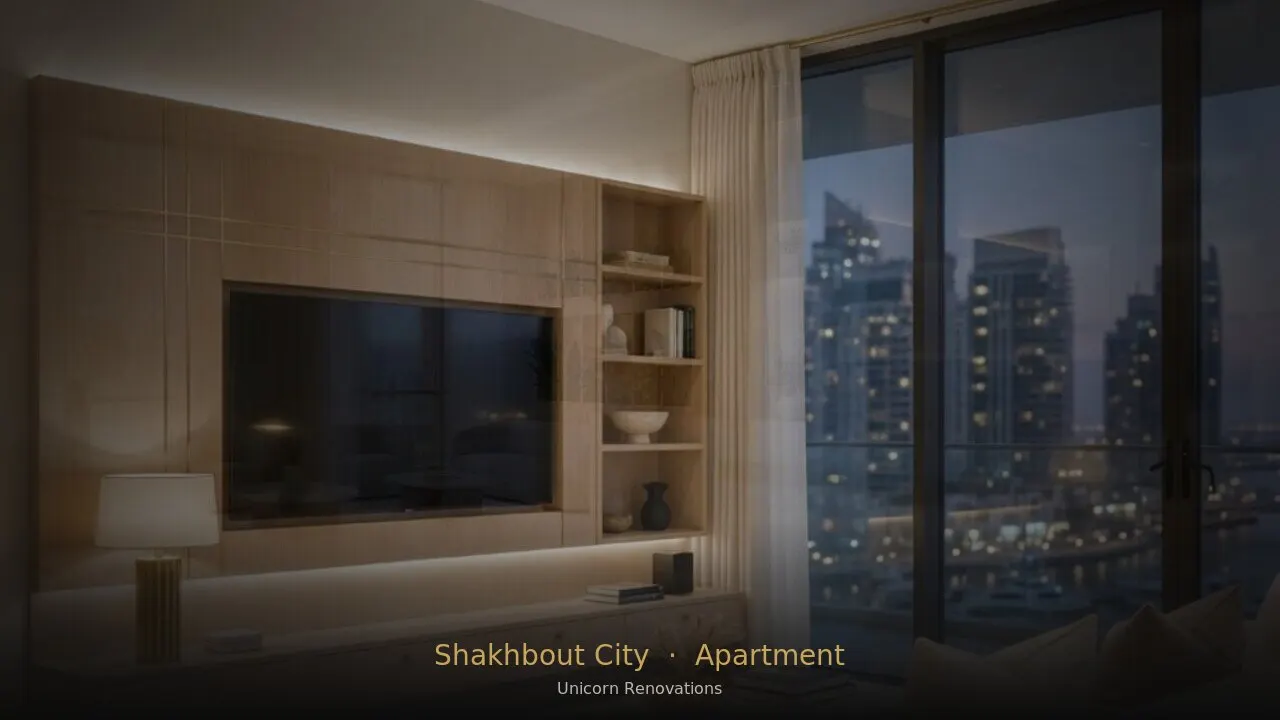 Apartment Renovation in Shakhbout City