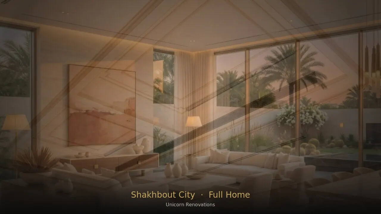 Full Home Renovation in Shakhbout City