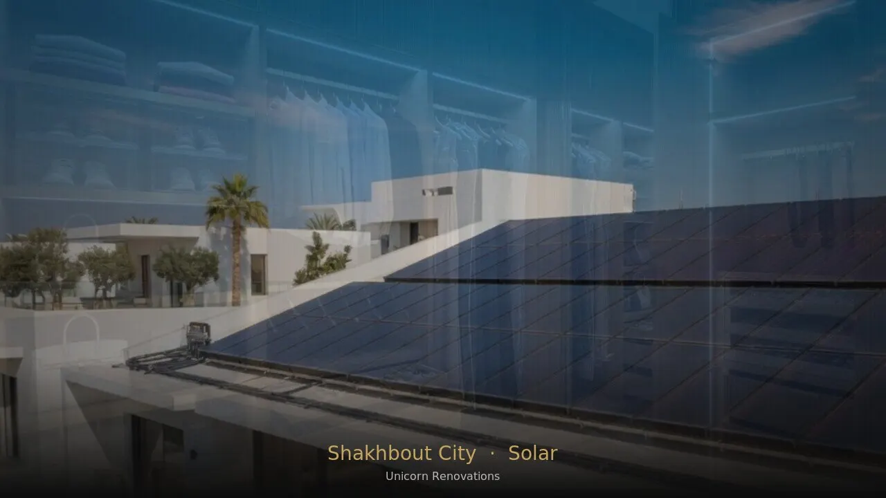Solar Solutions in Shakhbout City