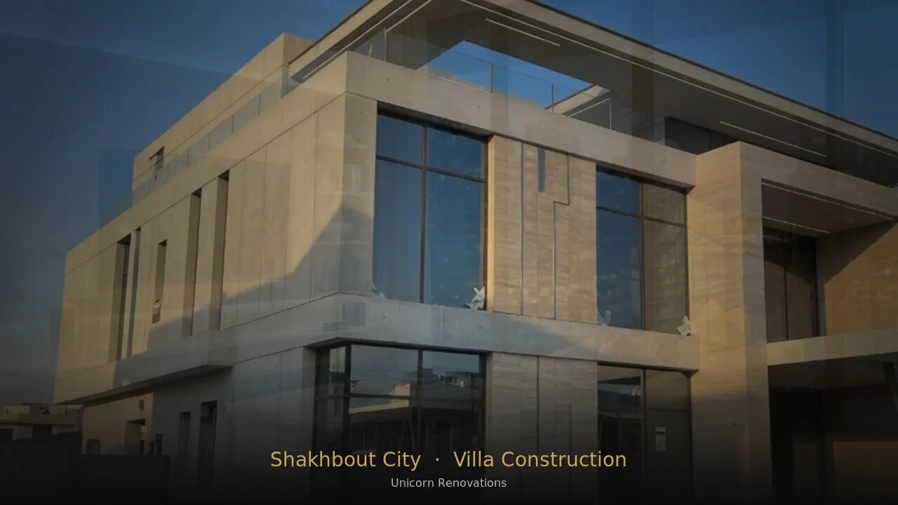Villa Construction in Shakhbout City