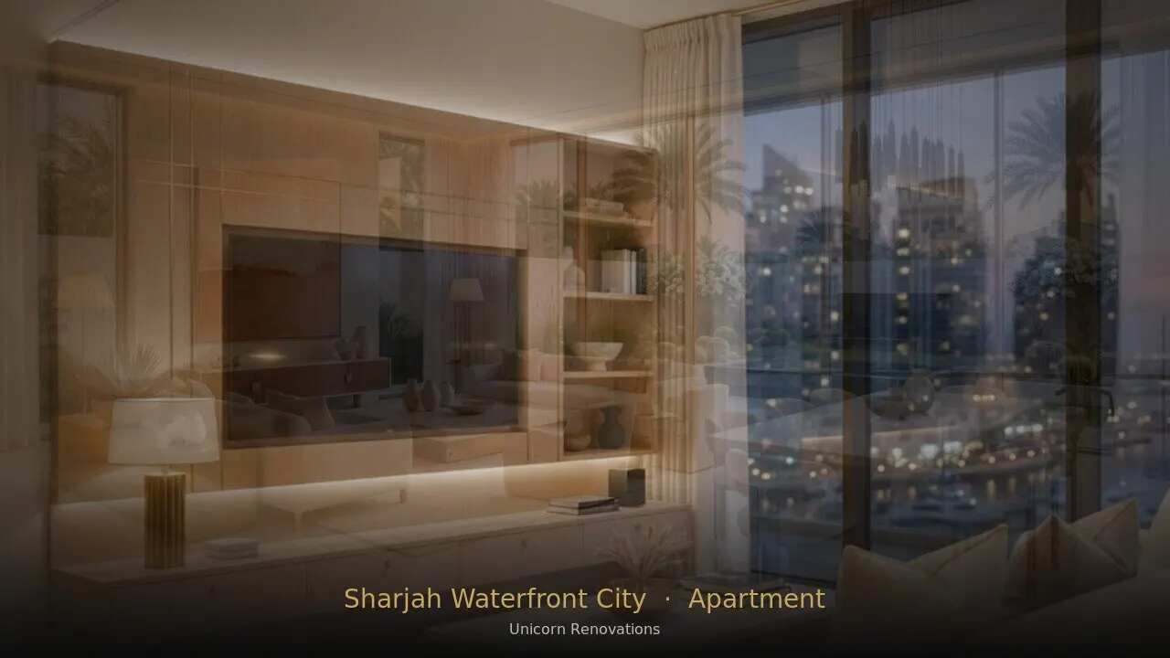 Apartment Renovation in Sharjah Waterfront City