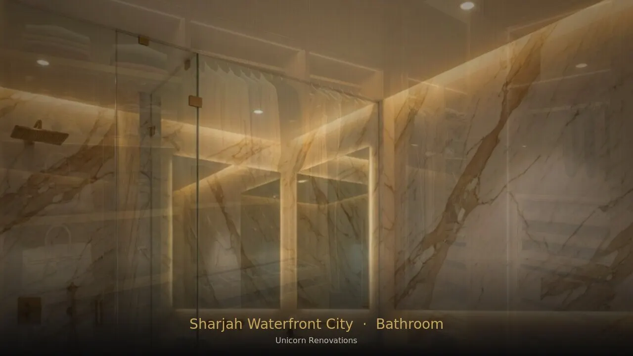 Bathroom Renovation in Sharjah Waterfront City