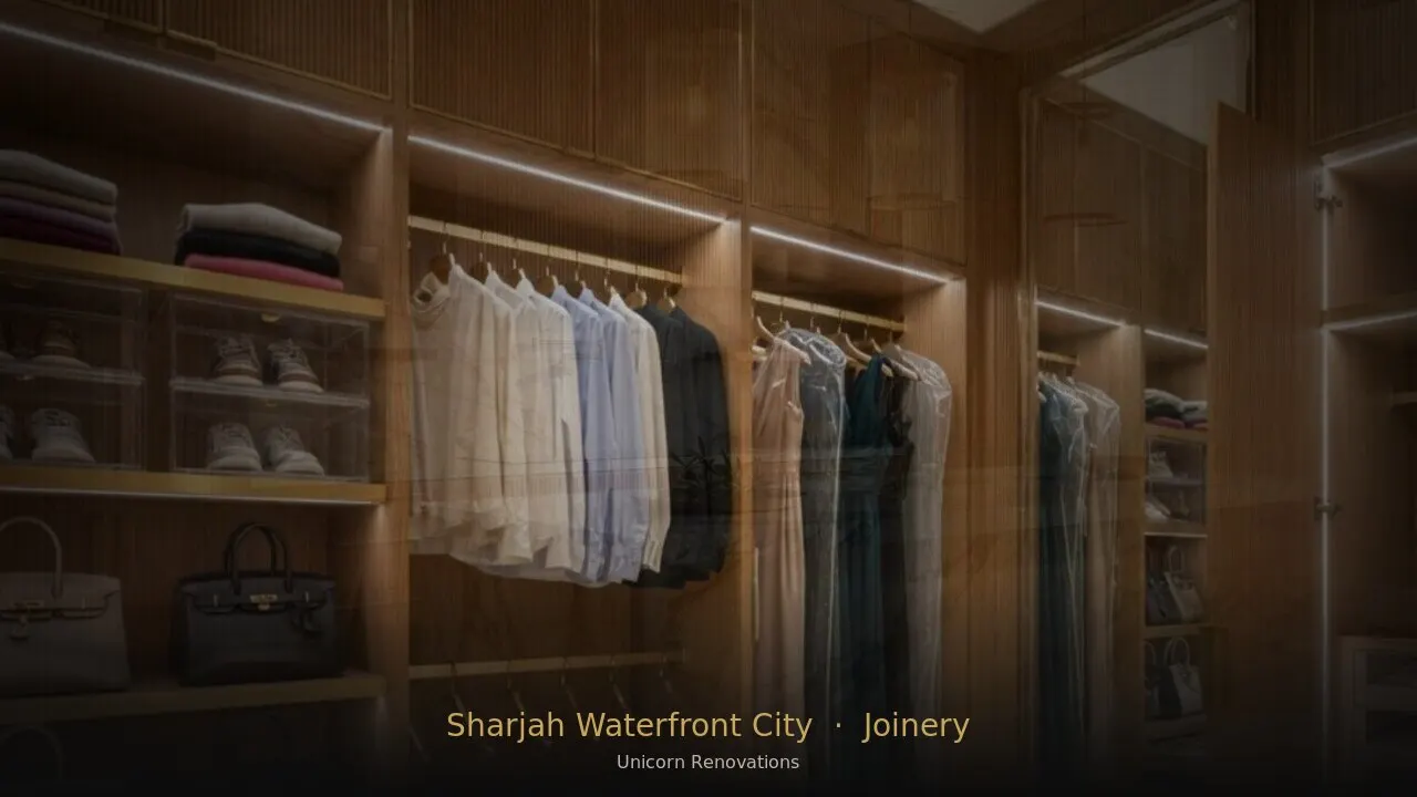 Joinery & Cabinetry in Sharjah Waterfront City