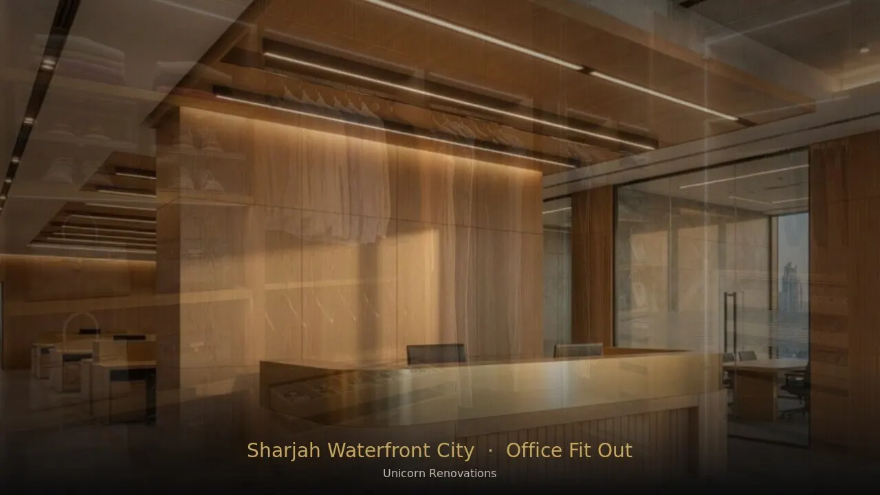 Office Fit-Out in Sharjah Waterfront City