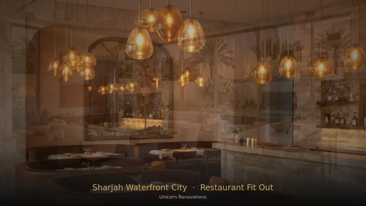 Restaurant Fit-Out in Sharjah Waterfront City