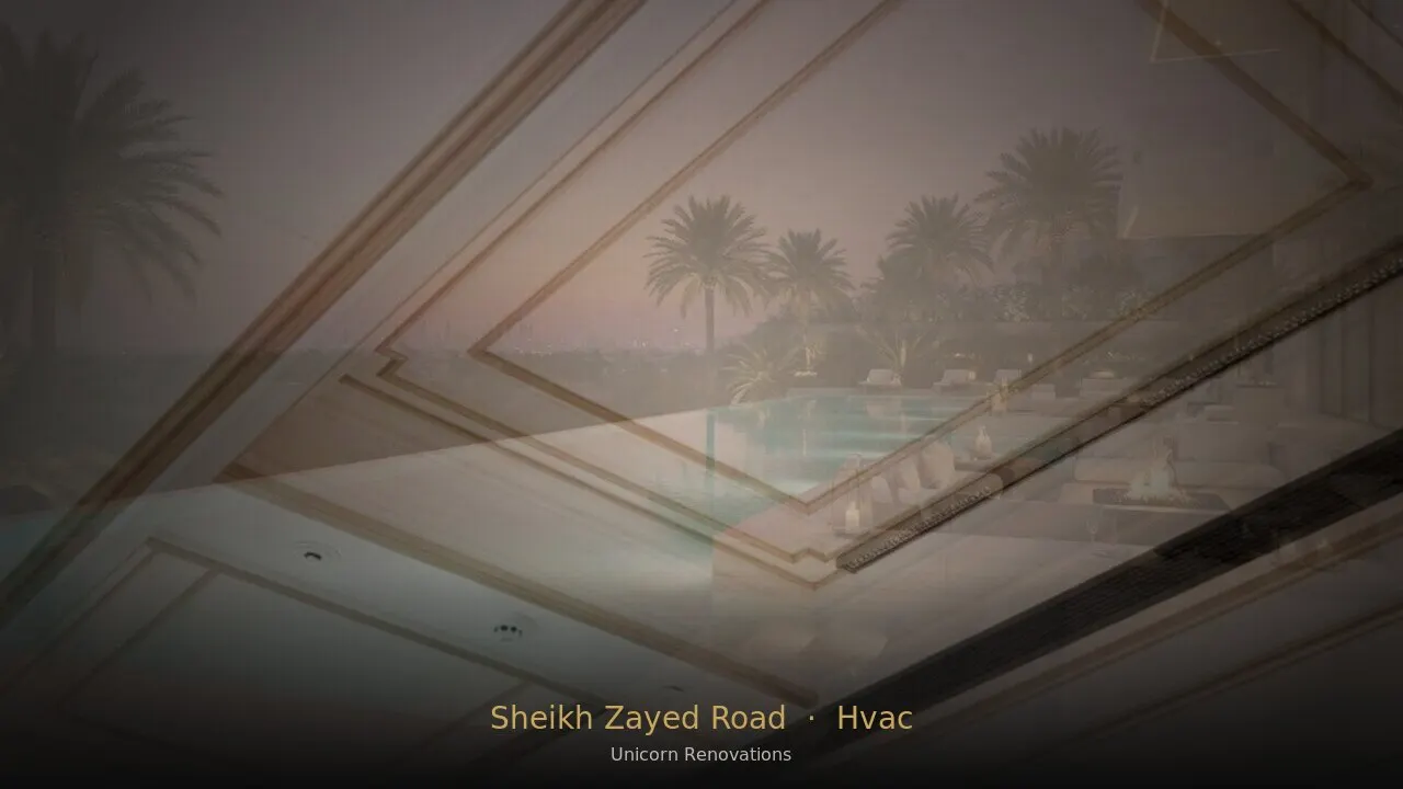 HVAC Installation in Sheikh Zayed Road