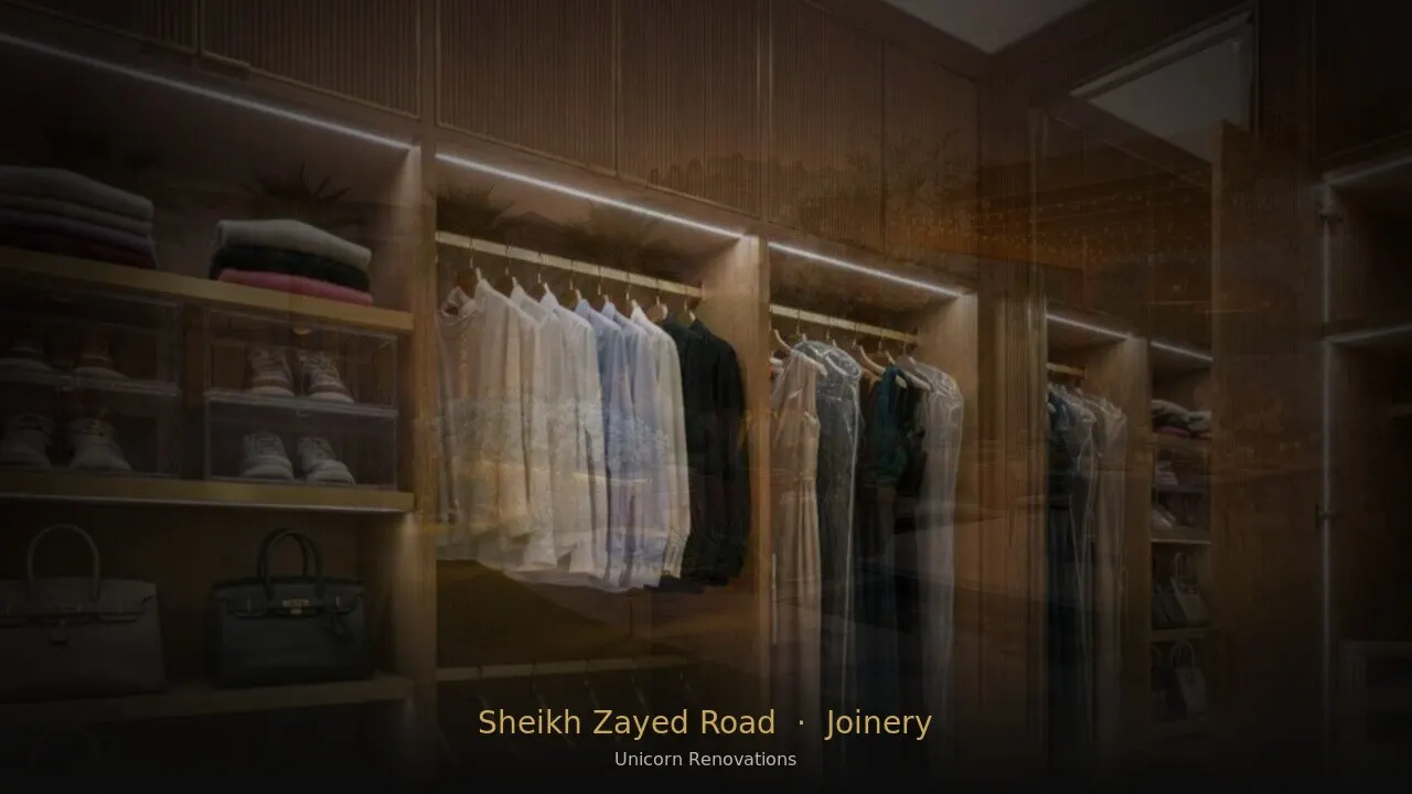 Joinery & Cabinetry in Sheikh Zayed Road