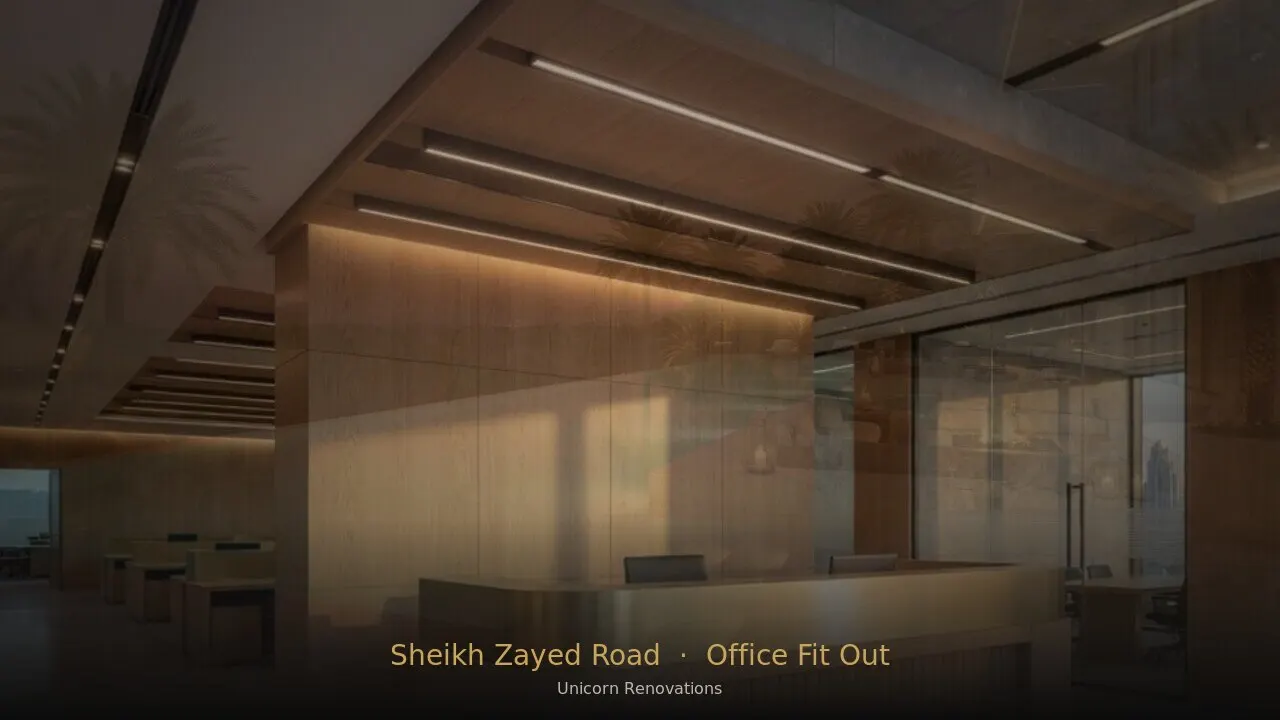 Office Fit-Out in Sheikh Zayed Road