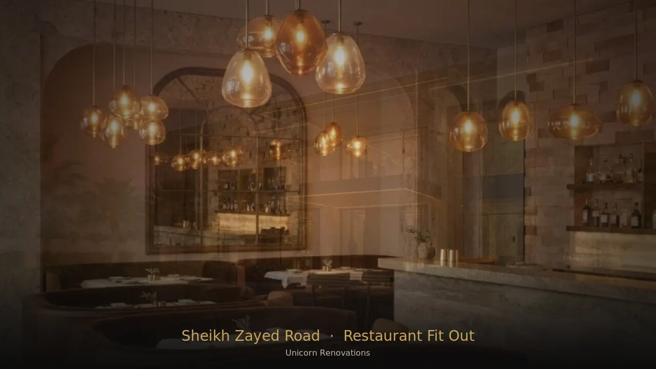 Restaurant Fit-Out in Sheikh Zayed Road