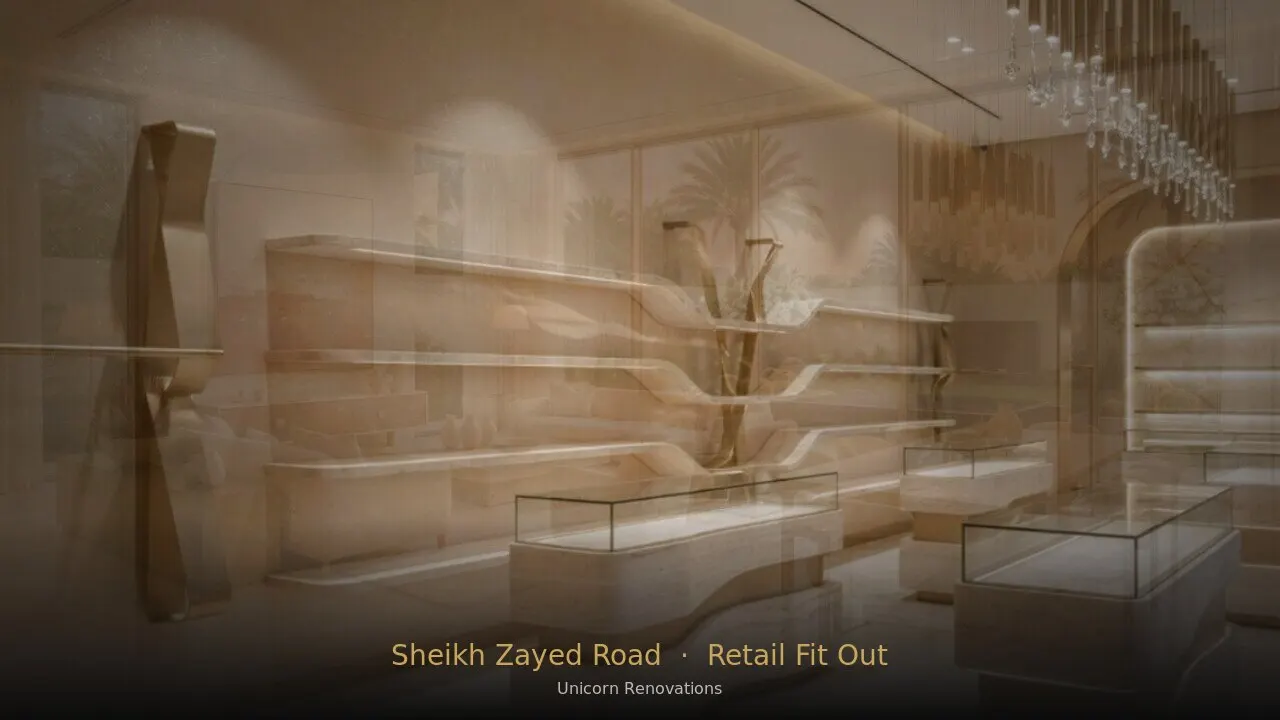 Retail Fit-Out in Sheikh Zayed Road