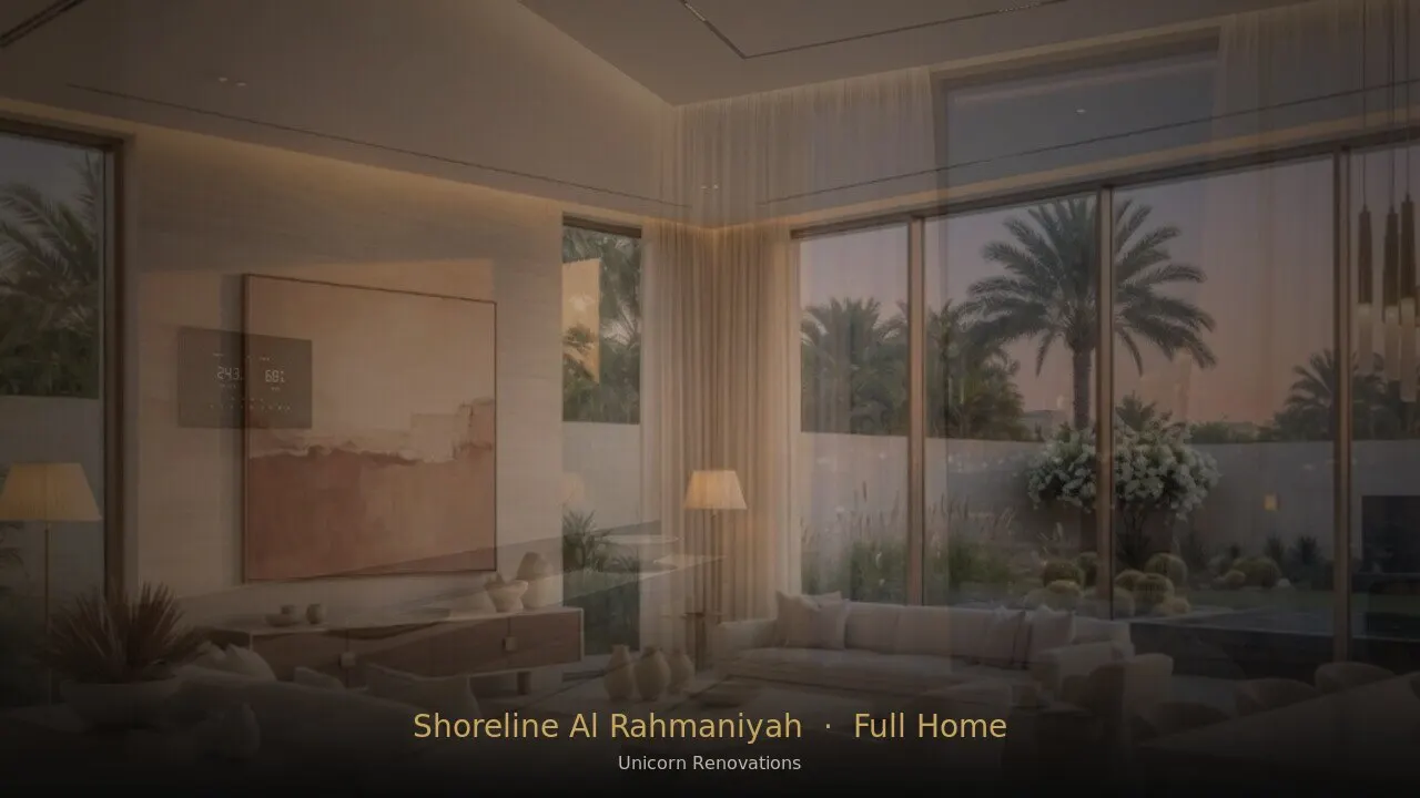 Full Home Renovation in Al Rahmaniyah
