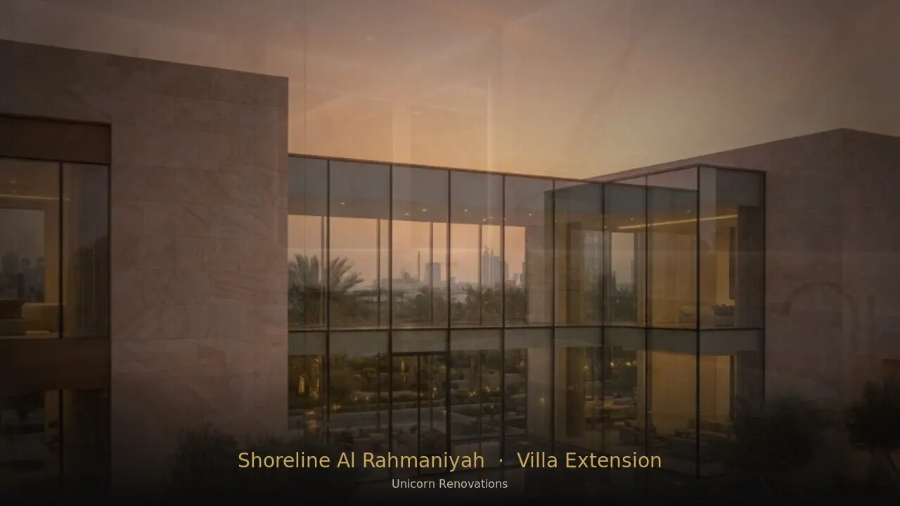 Villa Extension in Al Rahmaniyah