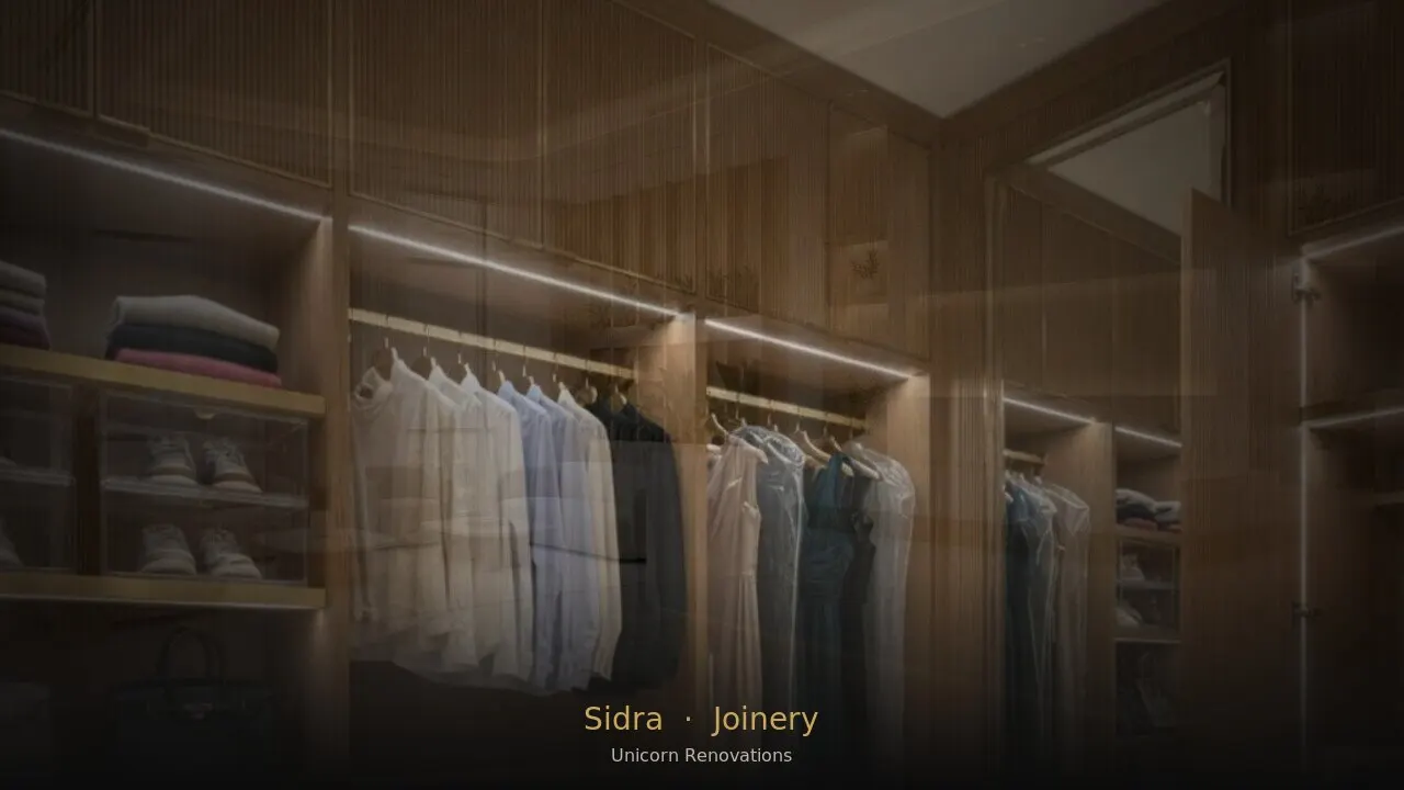Joinery & Cabinetry in Sidra at Dubai Hills — Unicorn Renovations