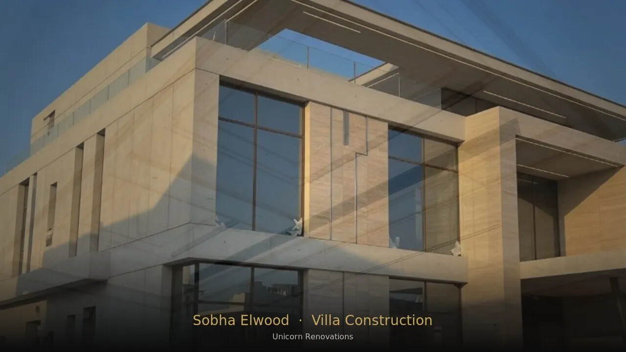 Villa Construction in Sobha Elwood