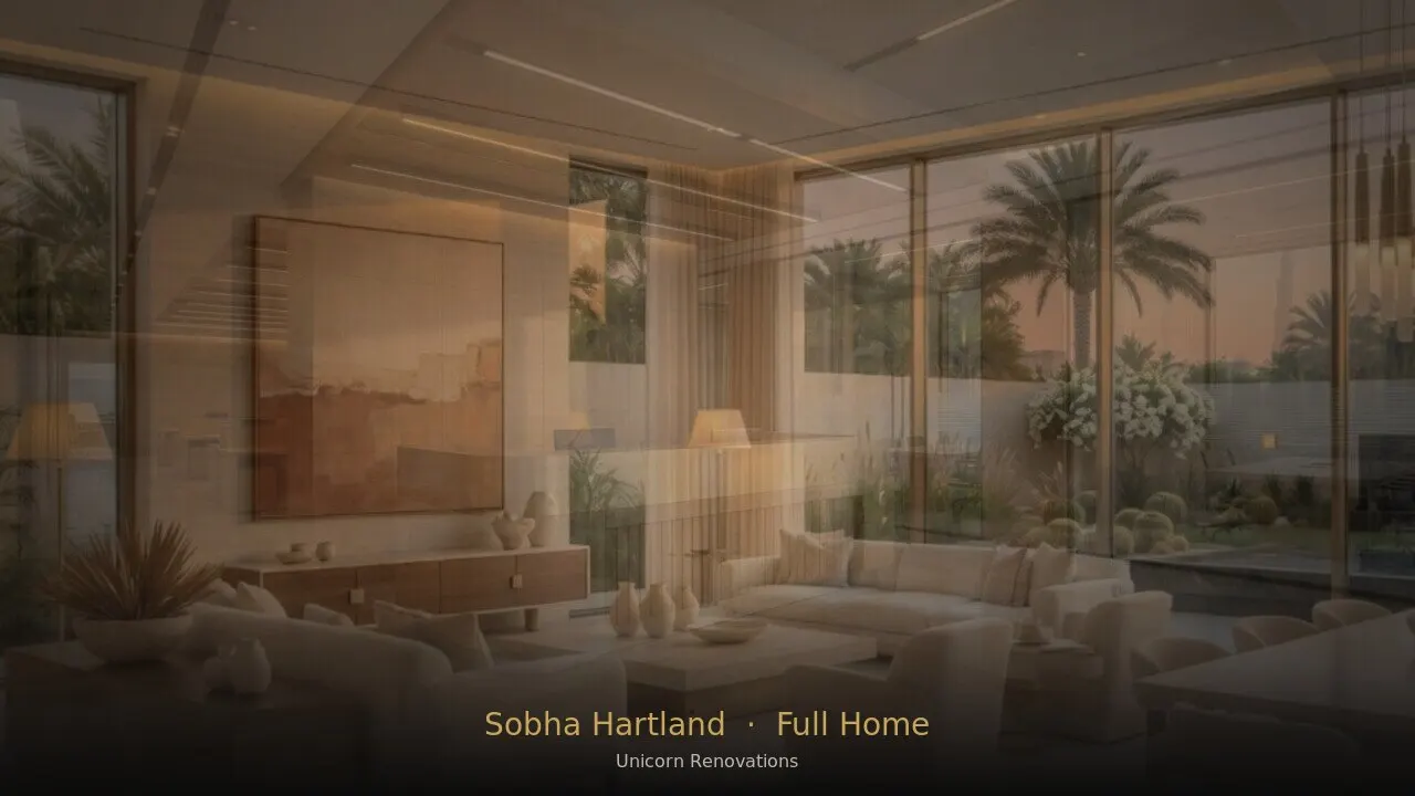 Full Home Renovation in Sobha Hartland