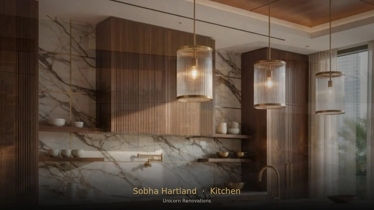Kitchen Renovation in Sobha Hartland