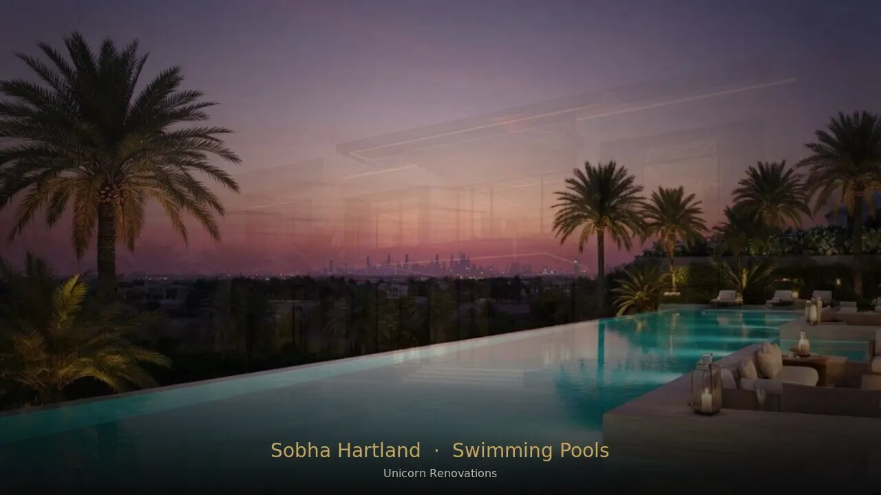 Swimming Pool Construction & Renovation in Sobha Hartland