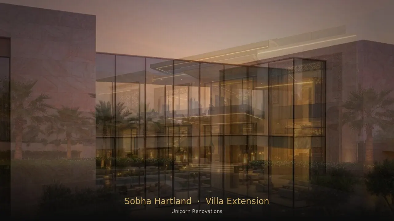 Villa Extension in Sobha Hartland
