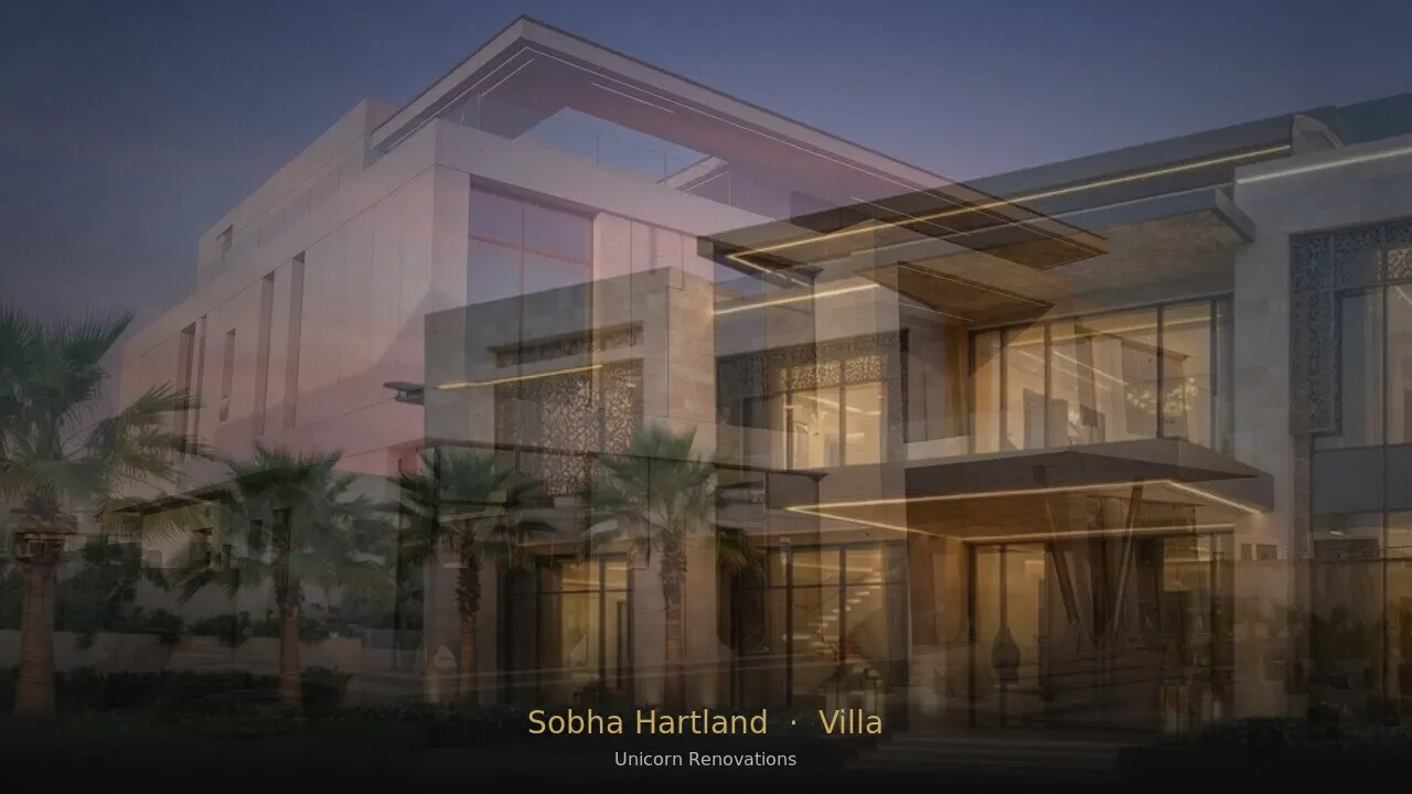 Villa Renovation in Sobha Hartland
