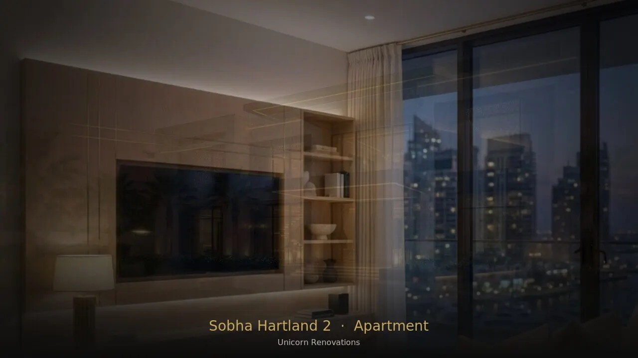 Apartment Renovation in Sobha Hartland 2