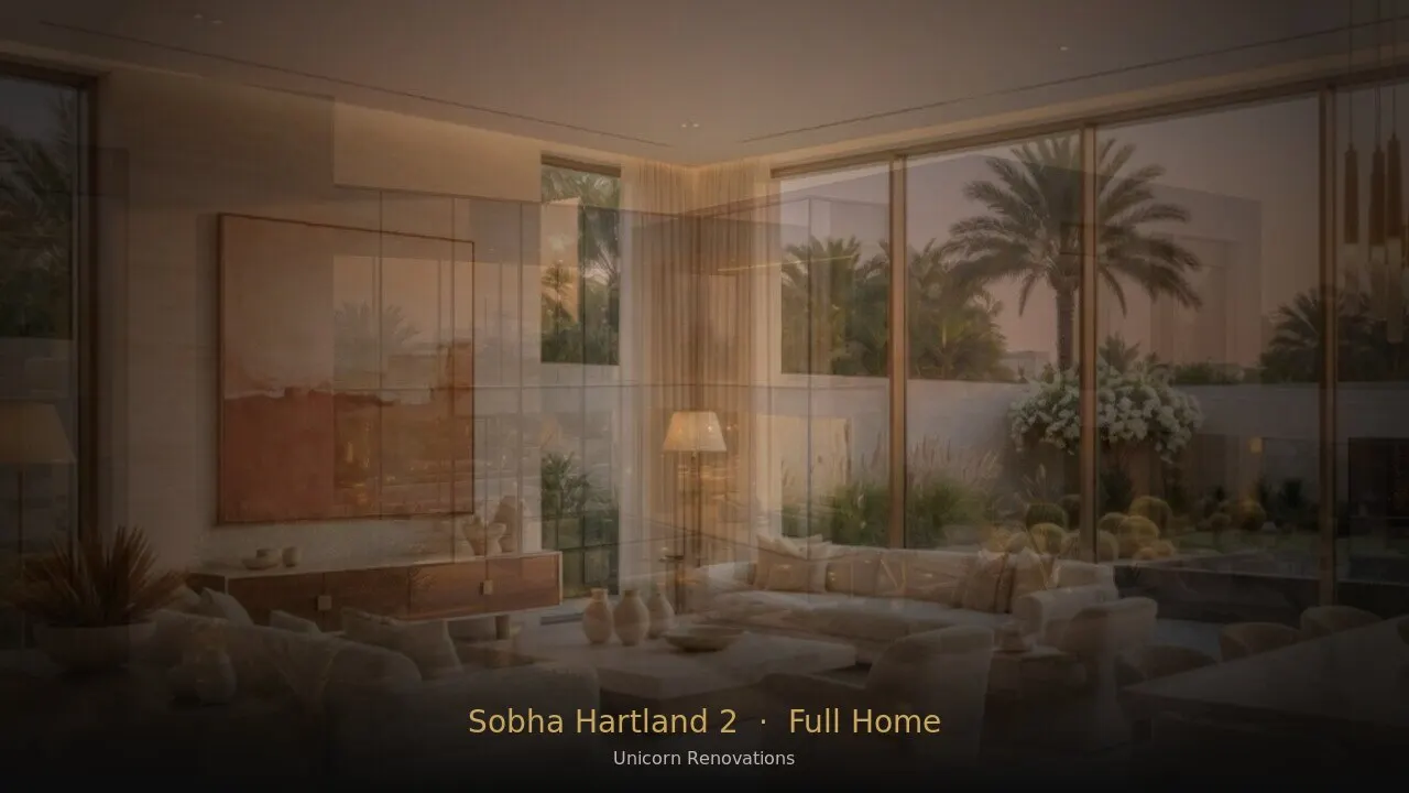 Full Home Renovation in Sobha Hartland 2