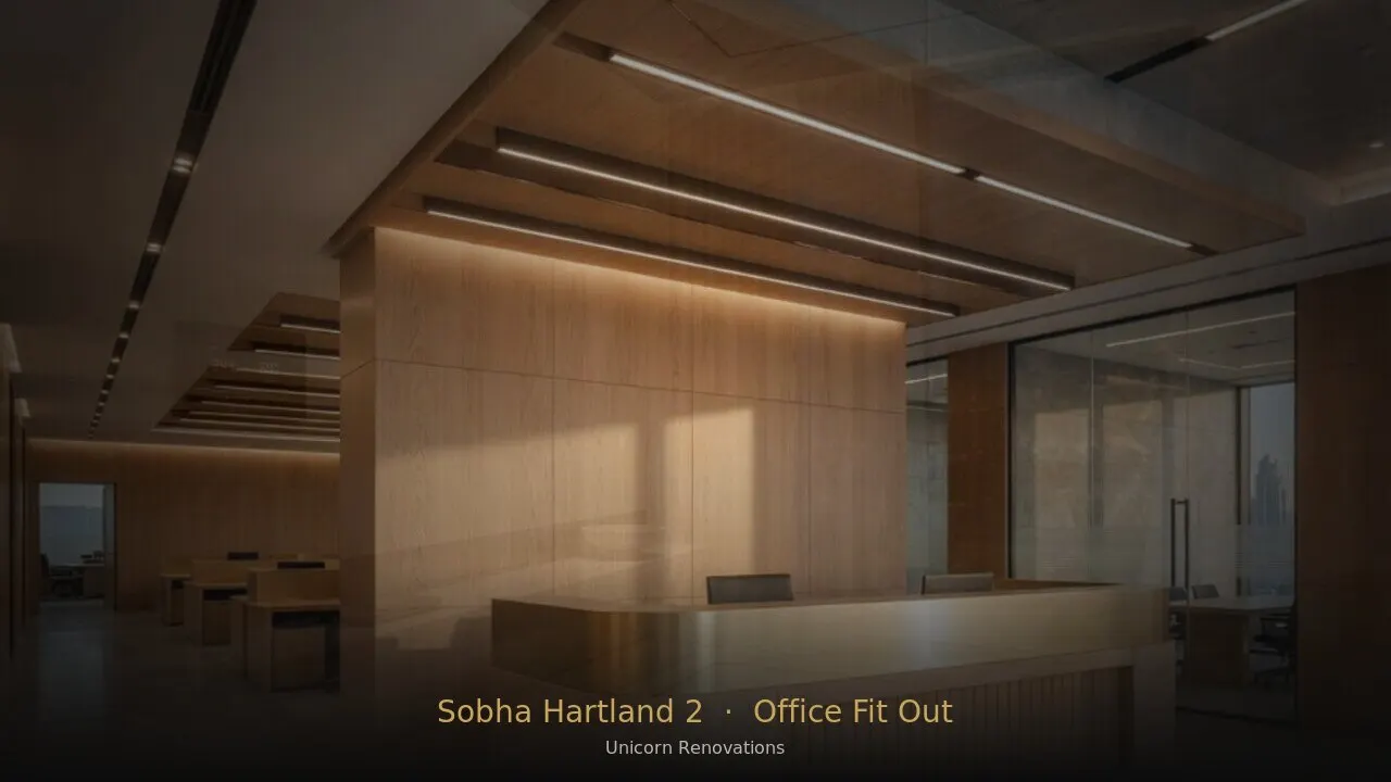 Office Fit-Out in Sobha Hartland 2