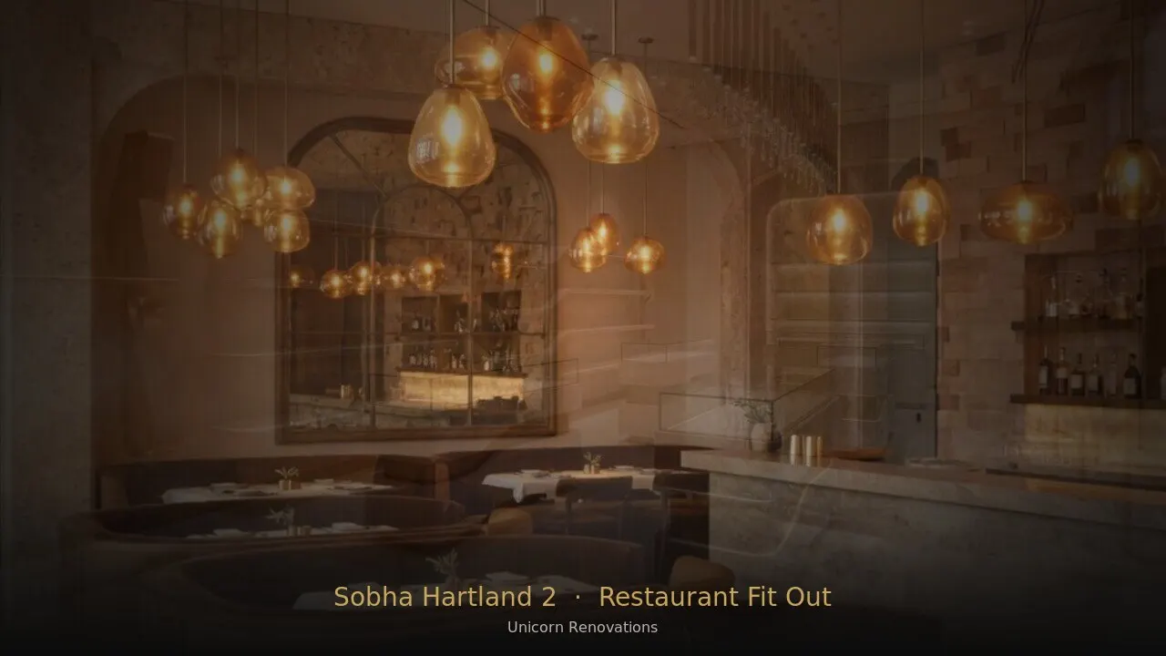 Restaurant Fit-Out in Sobha Hartland 2