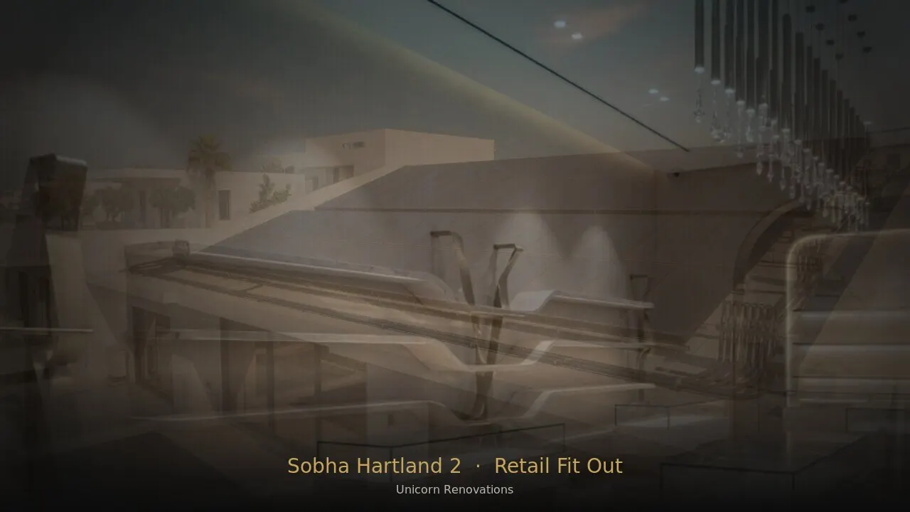 Retail Fit-Out in Sobha Hartland 2