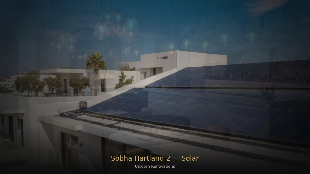 Solar Solutions in Sobha Hartland 2
