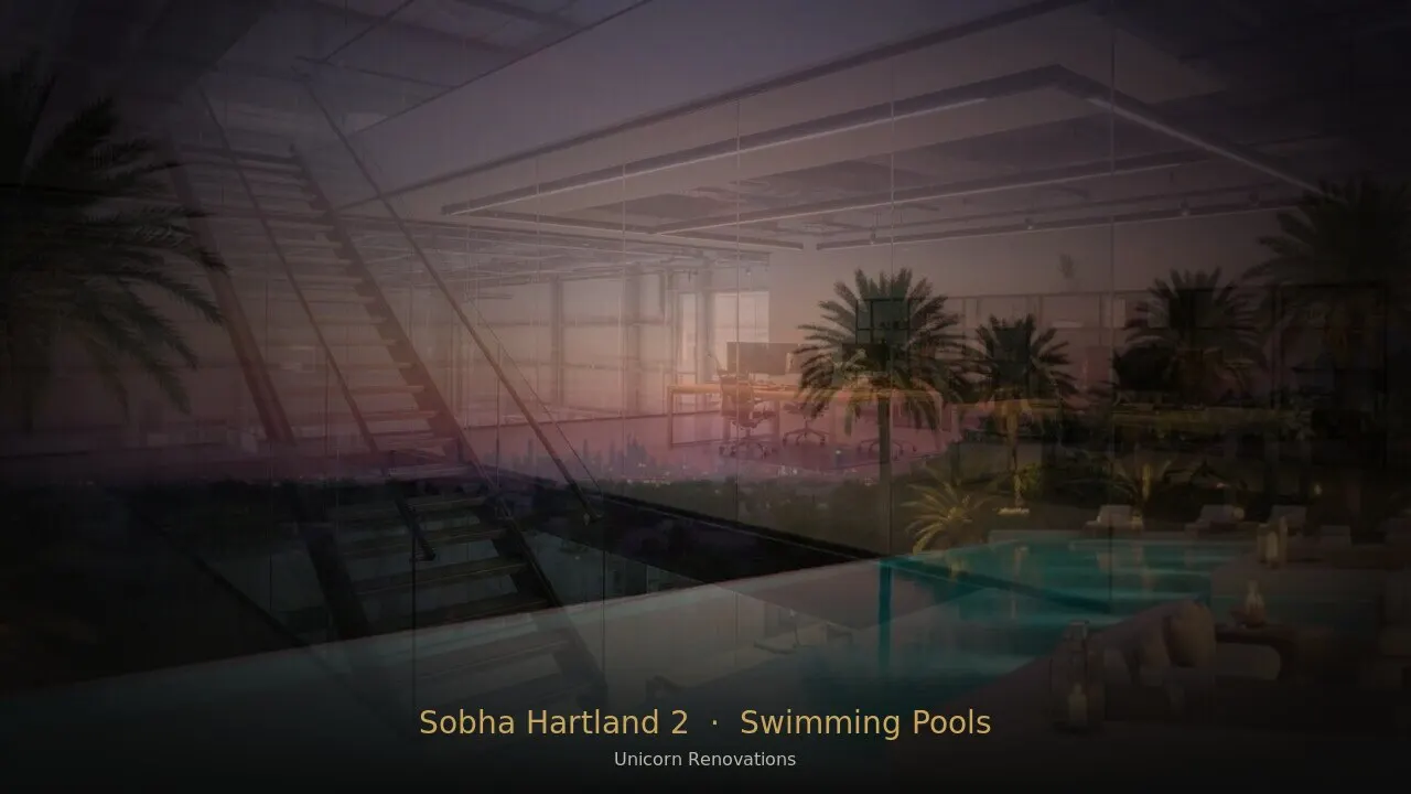 Swimming Pool Construction & Renovation in Sobha Hartland 2 — Unicorn Renovations