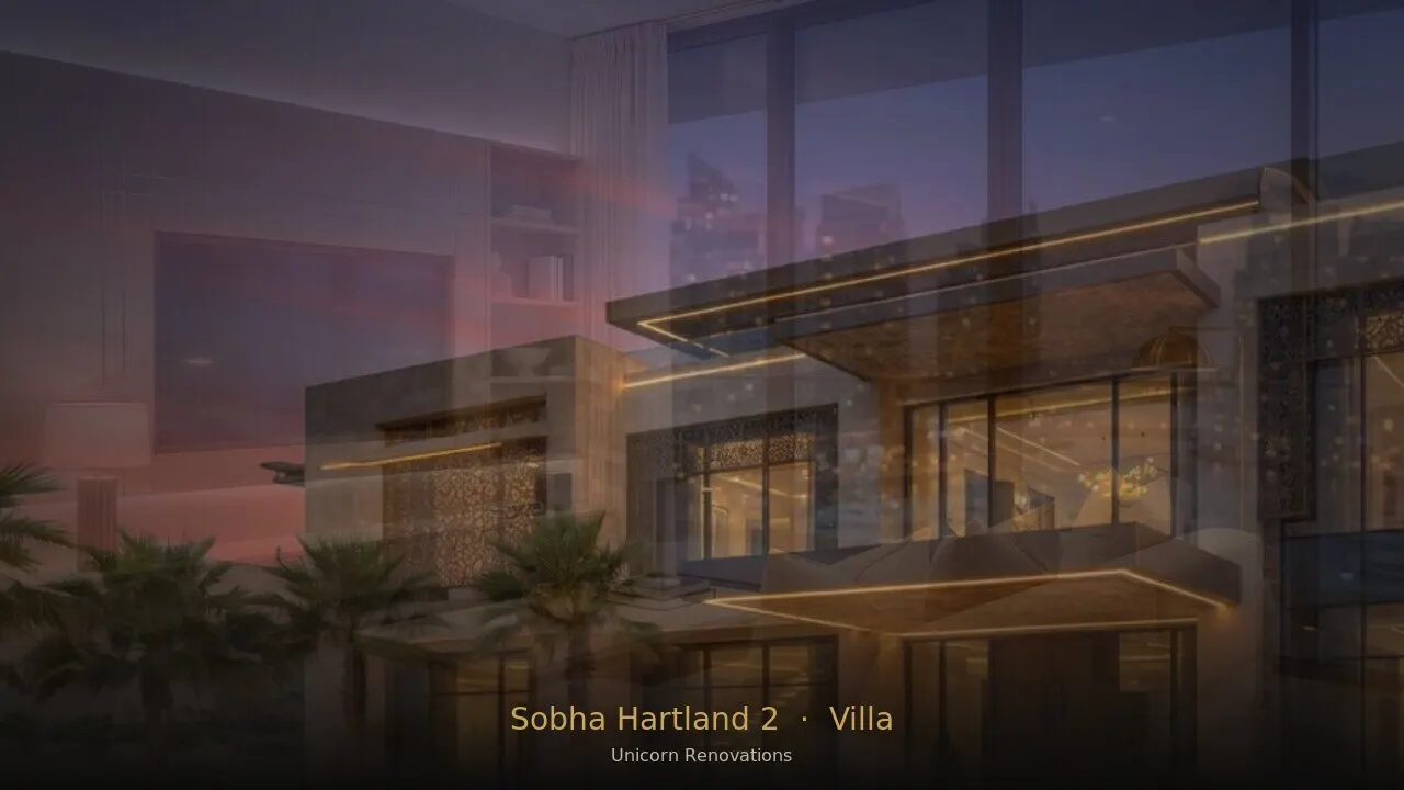 Villa Renovation in Sobha Hartland 2 — Unicorn Renovations