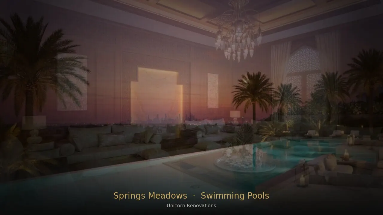 Swimming Pool Construction & Renovation in The Springs & Meadows