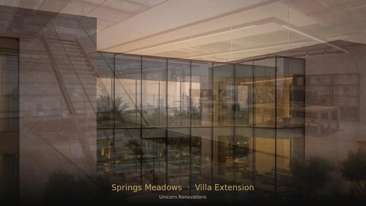 Villa Extension in The Springs & Meadows