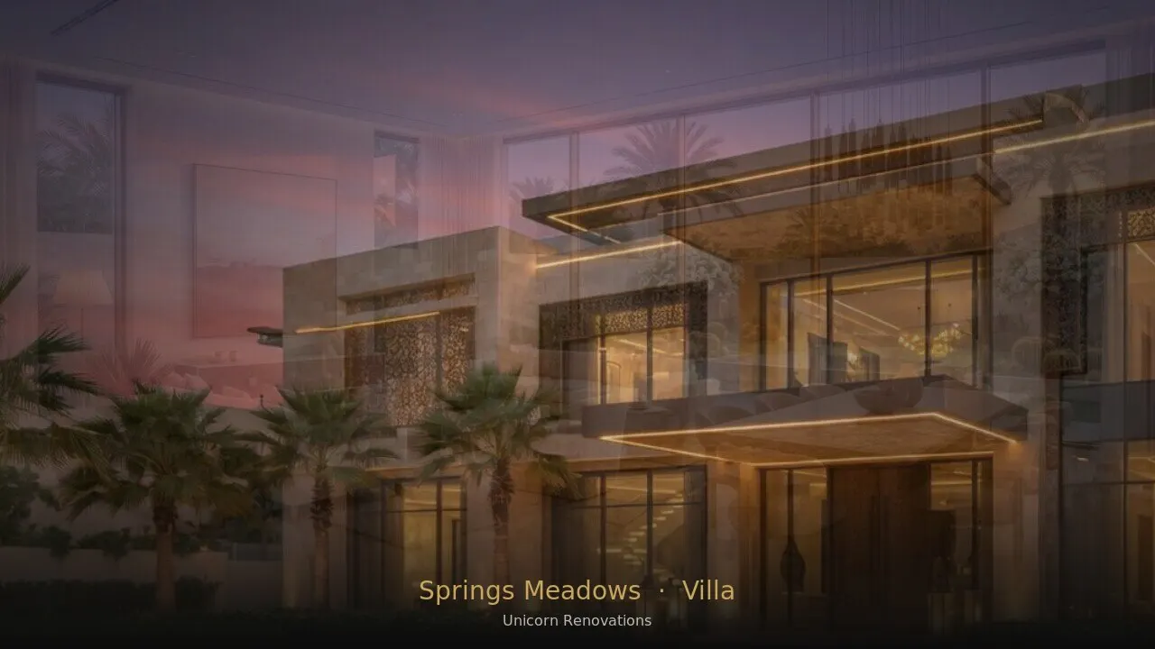 Villa Renovation in The Springs & Meadows