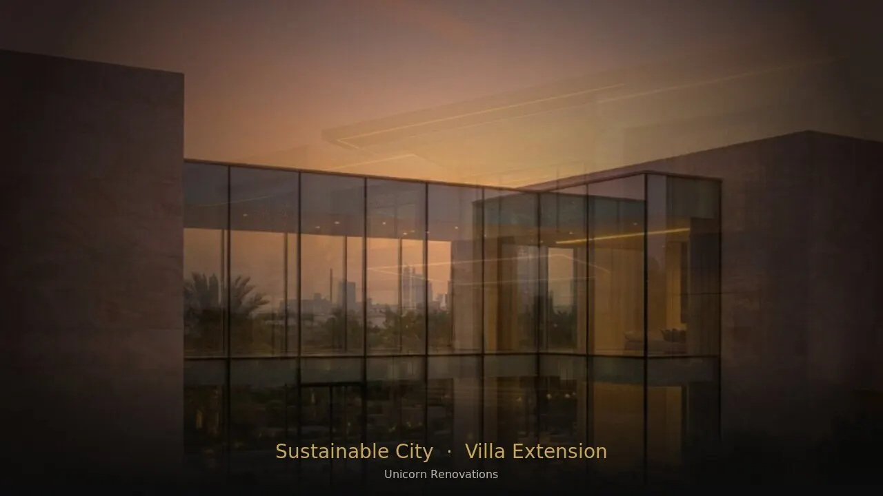 Villa Extension in The Sustainable City